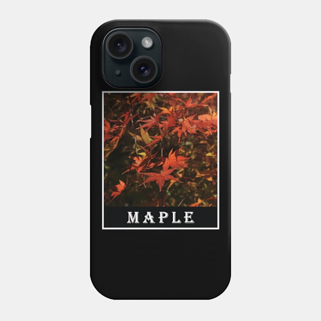 Red Momiji Leaves Are a Sign That Autumn Has Arrived Photography Phone Case by carlesclan