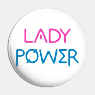 LADY POWER Pin