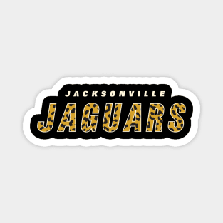 Jacksonville Jaguars 3 by Buck Tee Originals Magnet