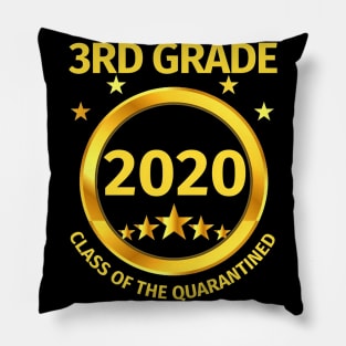 3rd Grade 2020 Class Of The Quarantined Pillow