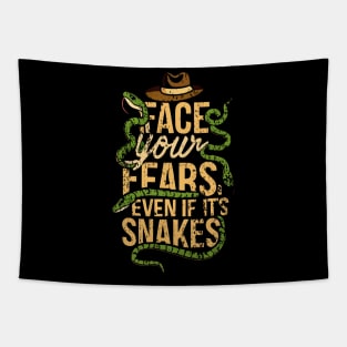 Face Your Fears, Even if It's Snakes - Adventure Tapestry