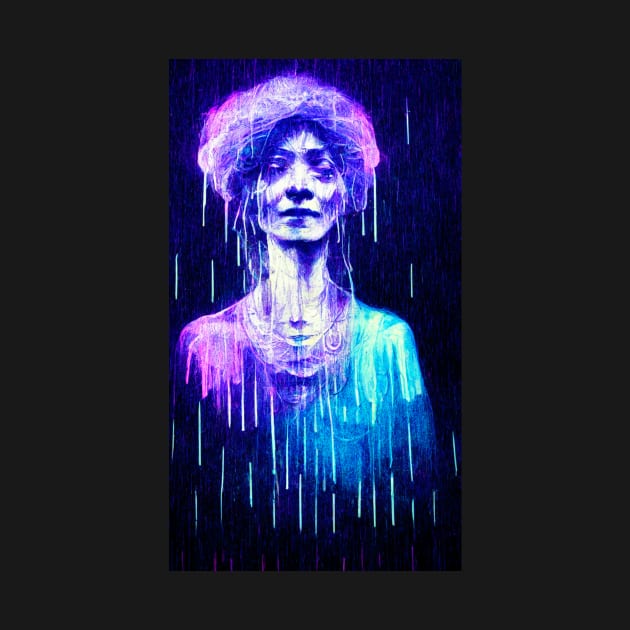 Haunting Woman in the Rain by RichieDuprey