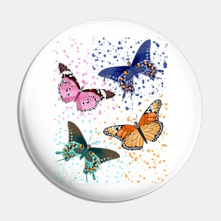 Butterflies Pin