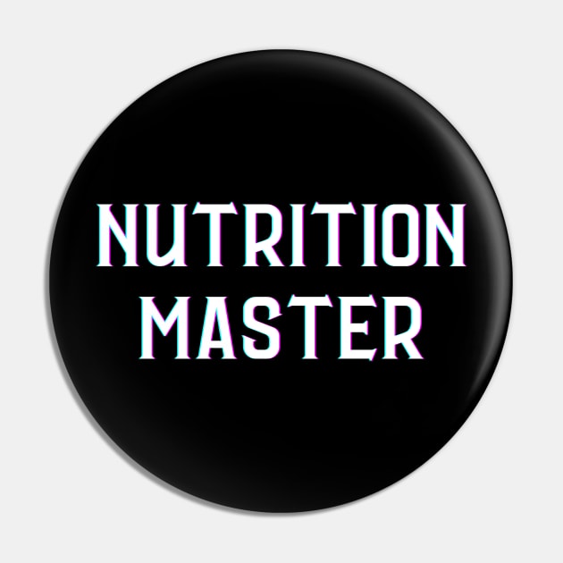 Nutrition Master Pin by Conundrum Cracker