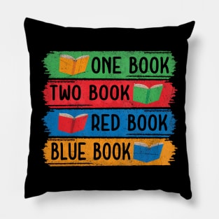 Book Lover Reading Book Worm Bibliophiles Nerds Librarians Pillow