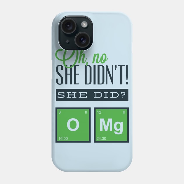 She Didn't Phone Case by Verboten