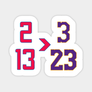 Clippers over Lakers Magnet