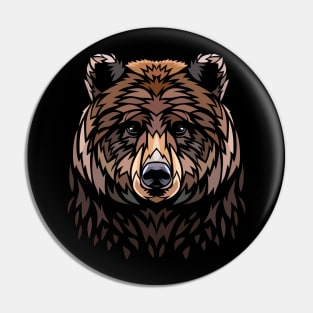 Tribal Bear Pin