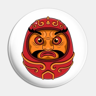 japanese daruma doll Pin