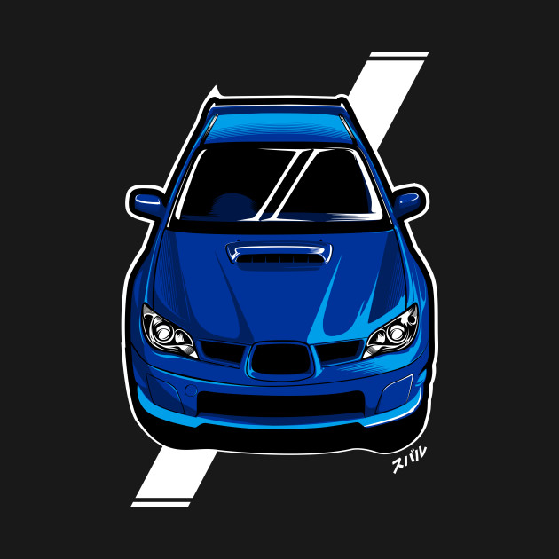 Blue Subie by pujartwork