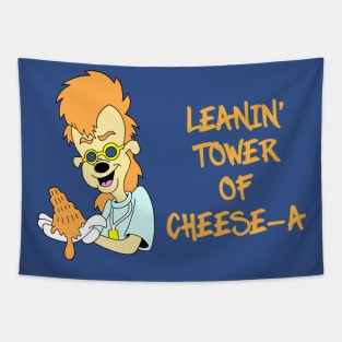 Leanin' Tower of Cheese-A! Tapestry