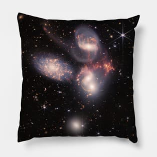 James Webb Space Telescope Deep Field Stephan’s Quintet Pillow