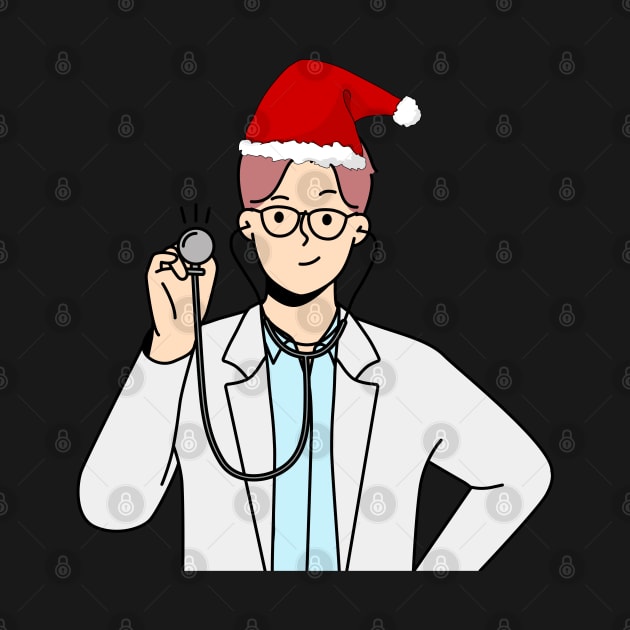 Doctor Christmas Physician GP Practitioner Festive Present by rock-052@hotmail.com