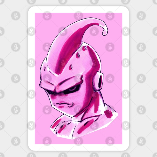 Majin Buu Dbz Sticker - Majin buu Dbz Dragon ball z - Discover