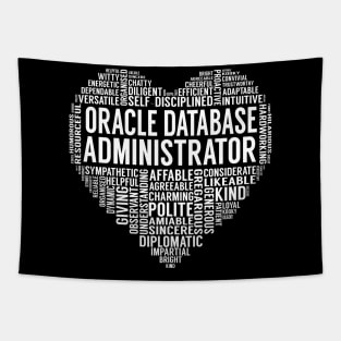 Oracle Database Administrator Heart Tapestry