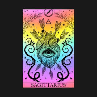 Zodiac sign tarot card Sagittarius T-Shirt