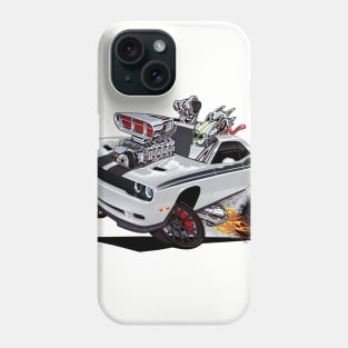 HELL CAT Dodge Challenger R/T Phone Case