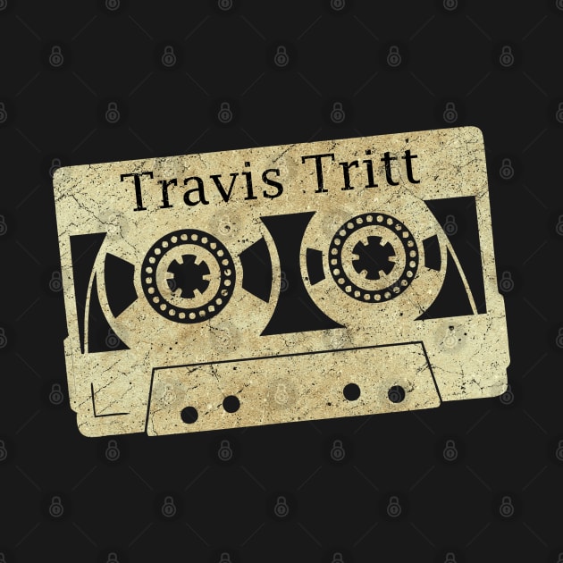 cassette tape vintage Travis Tritt ElaCuteOfficeGir by ElaCuteOfficeGirl Waving Hand