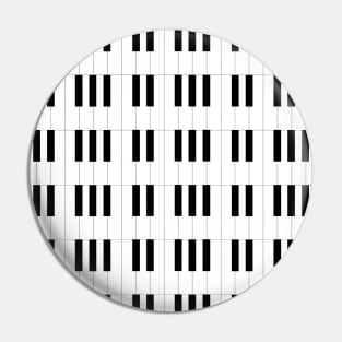 Piano Key Stripes Pin