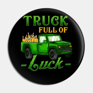 Truck full of Luck I St. Patrick's Day Brewery Truck design Pin