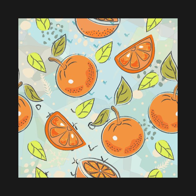 Oranges by Kristina Stellar Scandinavian Land