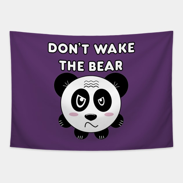 Don't wake the bear Tapestry by MikaelSh