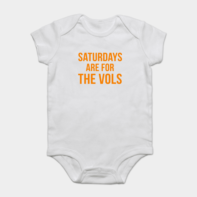 The Saftv Tennessee Vols Baby Kurzarmbody Teepublic De