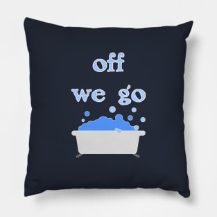 Off We Go Pillow