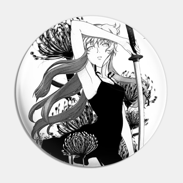 Dark Bloom Yuno Pin by stingi