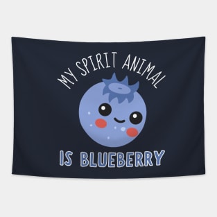 My Spirit Animal Is Blueberry Tapestry