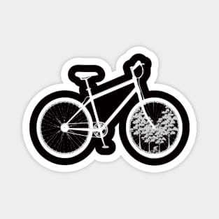 Mountain Bike Funny Magnet