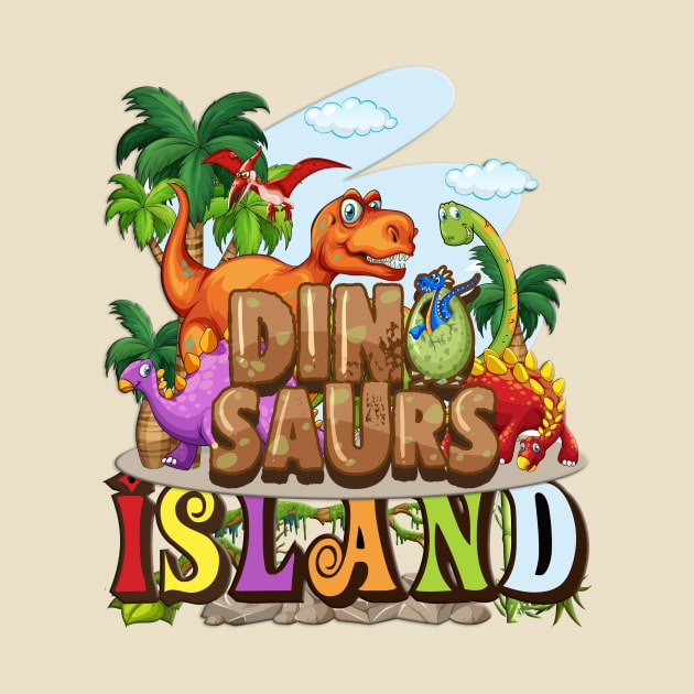 The Dinosaurs Island by black8elise