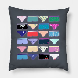 Repeating Undies Pillow