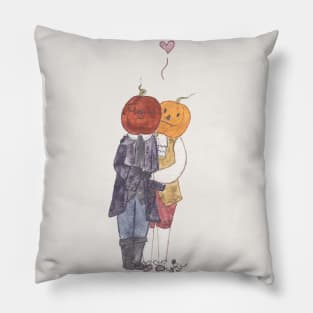Goth Season and Pumpkin Spice Season Pillow