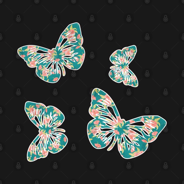 Colorful Butterfly , Cute Light Butterflies Gift Idea by Get Yours