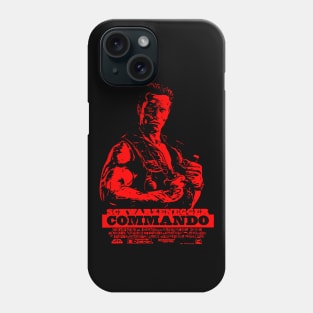 Commando movie poster Phone Case