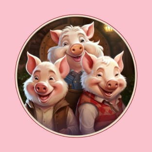 3 Little Pigs T-Shirt