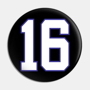 Team Number 16 Pin