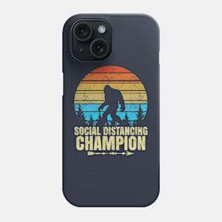 Social Distancing Champion Phone Case