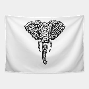 Elephant Art Tapestry