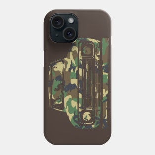 IH Scout II classic 4x4 truck 1979 camo Phone Case