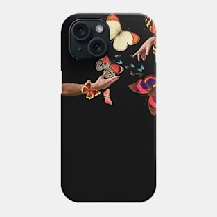 Hand with Butterfly Phone Case