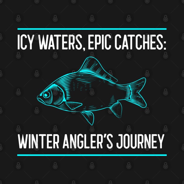 Icy Waters, Epic Catches: Winter Angler's Journey Winter Fishing by OscarVanHendrix