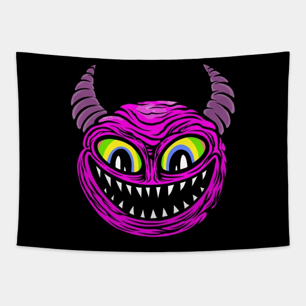 Codeine Demon Tapestry by flynnryanart