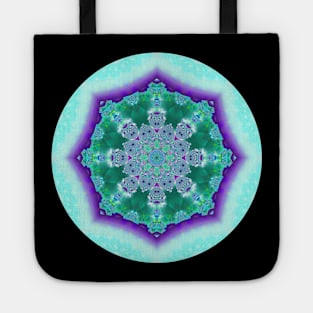 Fractal Mandala - Garden of Delights Tote