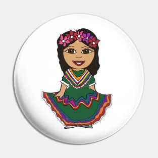 Mexicana Pin