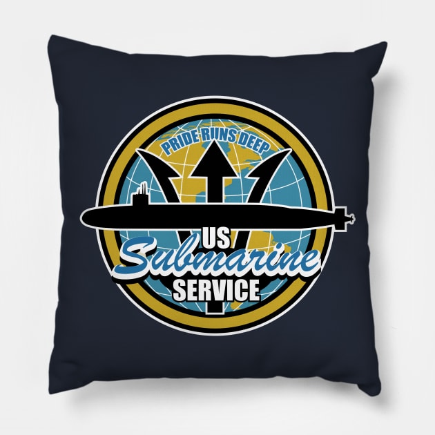 US Submarine Service Pillow by TCP