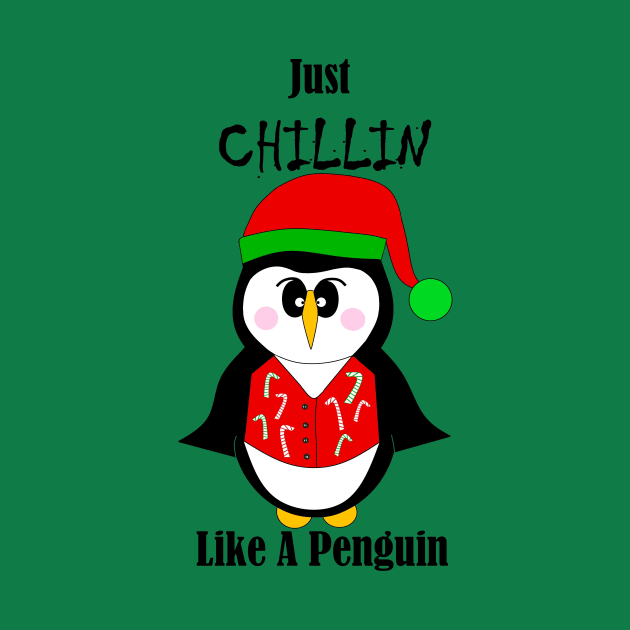 CHILLIN Funny Penguin. by SartorisArt1