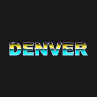 Denver Basketball Retro 80s T-Shirt