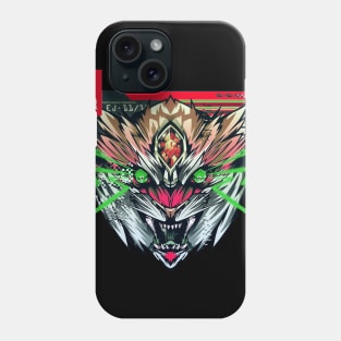 Cyberpunk Animal Print Vaporwave Futuristic Urban Style Phone Case